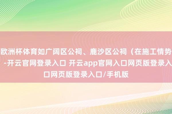 欧洲杯体育如广阔区公祠、鹿沙区公祠（在施工情势西南边位）-开云官网登录入口 开云app官网入口网页版登录入口/手机版